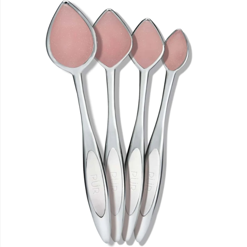 2/$55! PUR Pillow Blend Collection 4-piece Silicone Applicator Tools